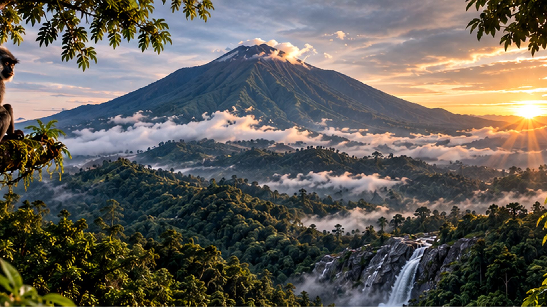 Visual Gunung Slamet